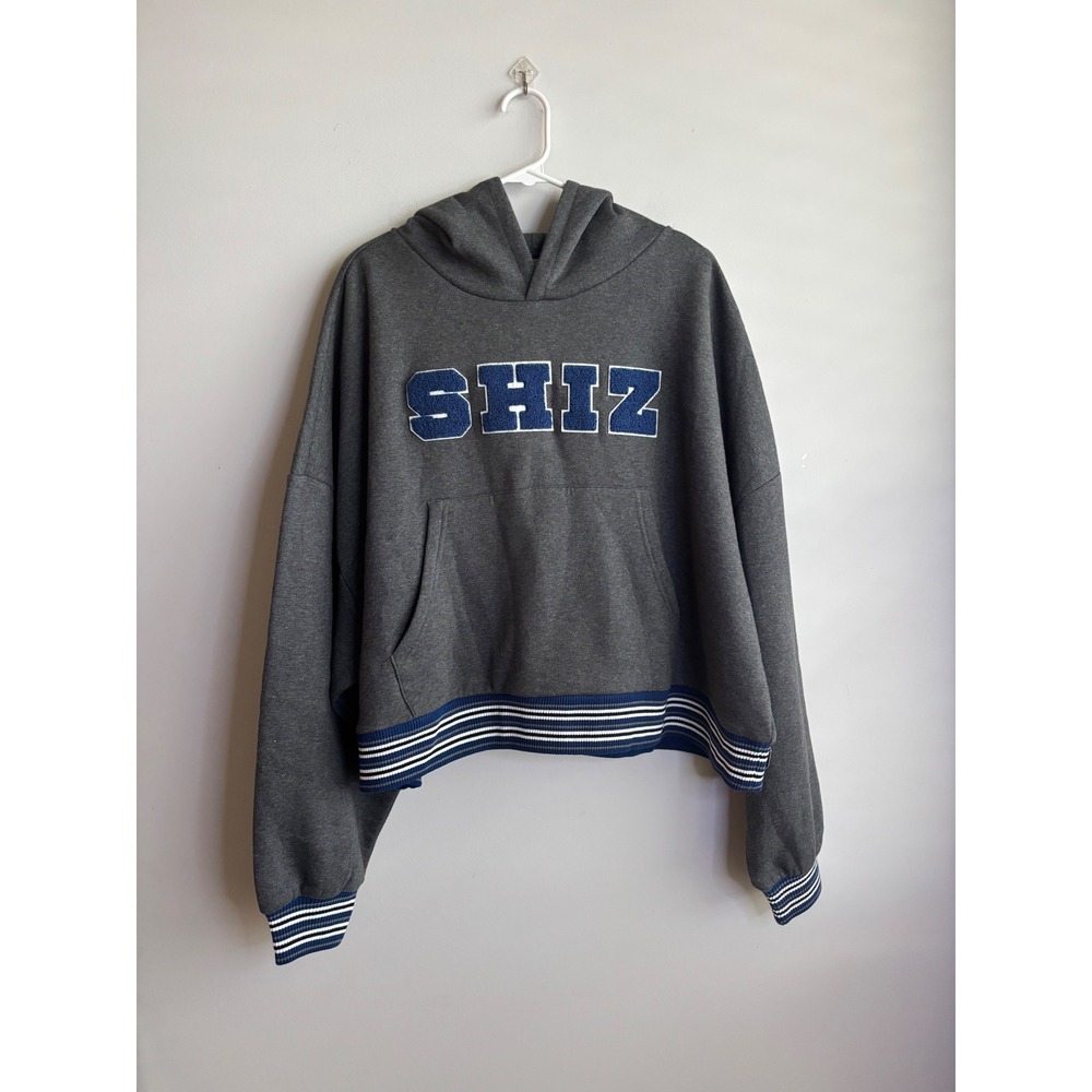 Universal Studios Grey Wicked Shiz University Hoodie Women XL